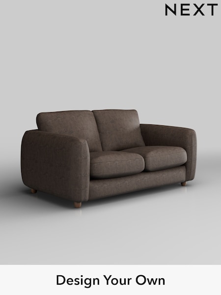 Monza Faux Leather Easy Clean/Peppercorn Brown Aiden (W43545) | £1,125