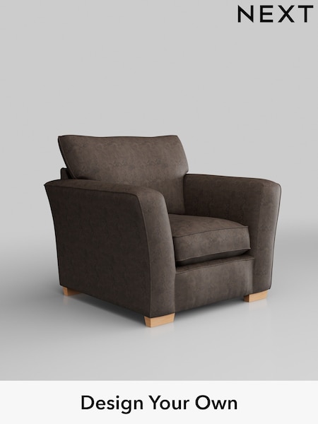 Monza Faux Leather Easy Clean/Peppercorn Brown Heath Highback (W43547) | £750