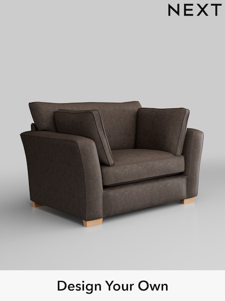 Monza Faux Leather Easy Clean/Peppercorn Brown Heath Highback (W43547) | £850