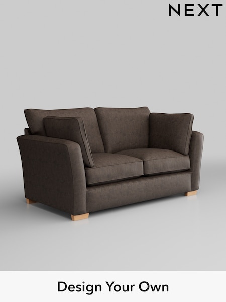 Monza Faux Leather Easy Clean/Peppercorn Brown Heath Highback (W43547) | £1,125