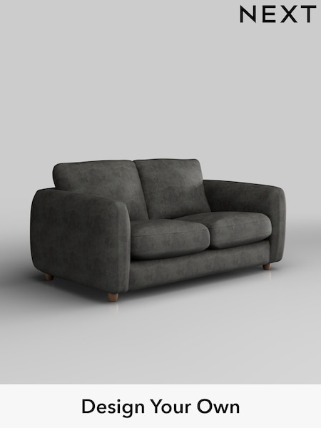 Monza Faux Leather Easy Clean/Dark Grey Aiden (W43551) | £1,125