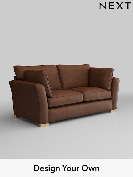 Monza Faux Leather Easy Clean/Chestnut Brown Heath Highback (W43552) | £1,225