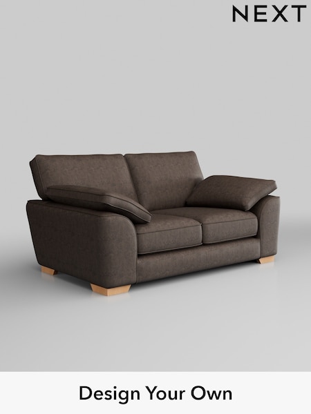 Monza Faux Leather Easy Clean/Peppercorn Brown Stamford Grand Relaxed Sit (W43560) | £1,625