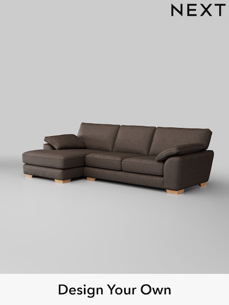 Monza Faux Leather Easy Clean/Peppercorn Brown Stamford Grand Relaxed Sit (W43560) | £2,550