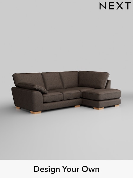 Monza Faux Leather Easy Clean/Peppercorn Brown Stamford Grand Relaxed Sit (W43560) | £2,375