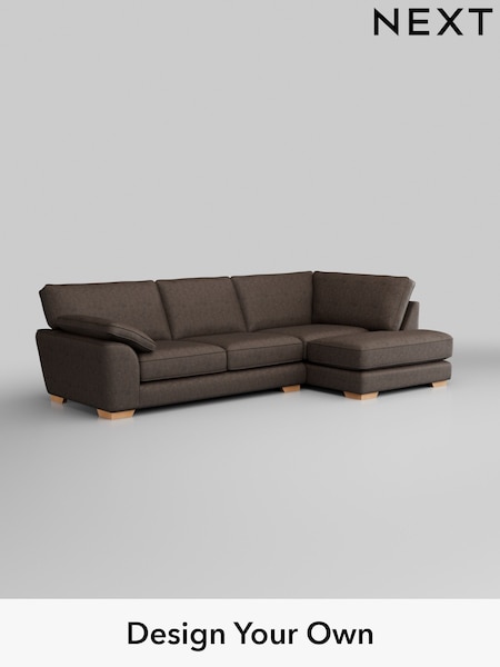 Monza Faux Leather Easy Clean/Peppercorn Brown Stamford Grand Relaxed Sit (W43560) | £2,525