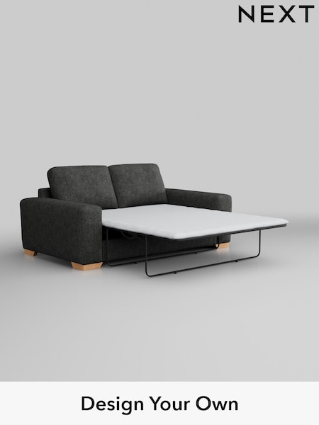 Boucle Weave Easy Clean/Charcoal Grey Houghton Deep Relaxed Sit (W43569) | £1,399