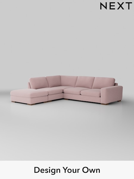 Natural Mix/Light Rose Pink Houghton Deep Sit (W43571) | £2,750