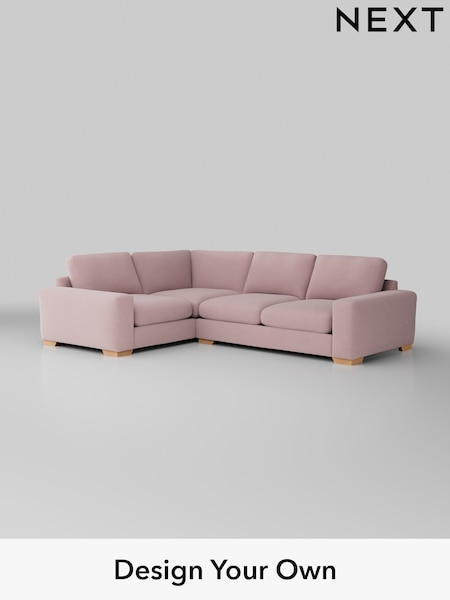 Natural Mix/Light Rose Pink Houghton Deep Sit (W43571) | £2,725