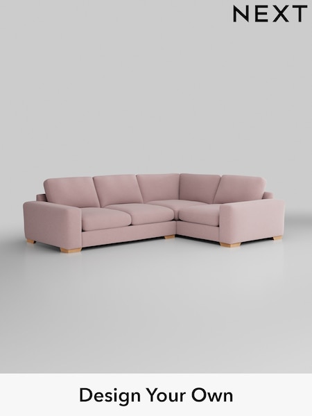 Natural Mix/Light Rose Pink Houghton Deep Sit (W43571) | £2,725