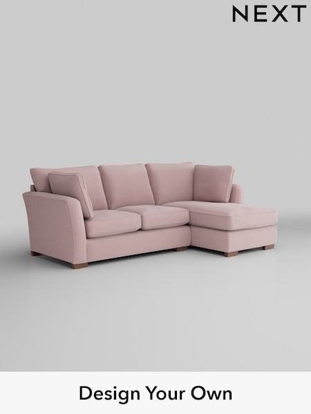 Natural Mix/Light Rose Pink Heath Highback (W43575) | £2,050