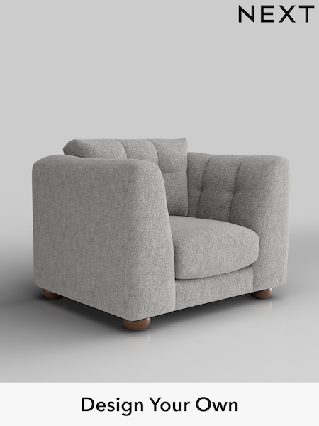 Chunky Chenille/Light Grey Jasmine (W43581) | £1,075