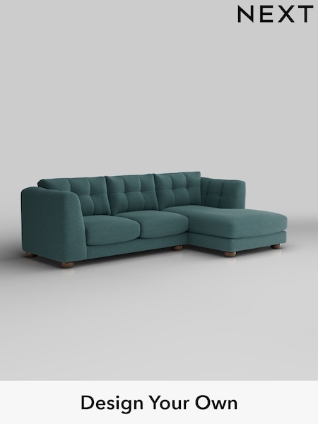 Chunky Chenille/Mid Teal Green Jasmine (W43584) | £2,075