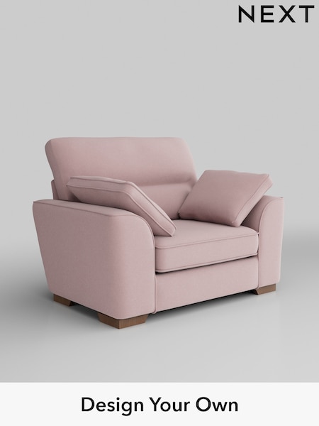 Natural Mix/Light Rose Pink Stamford Highback (W43590) | £999