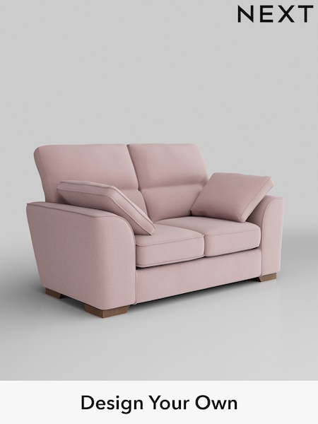 Natural Mix/Light Rose Pink Stamford Highback (W43590) | £1,225