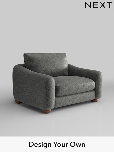 Plush Chenille/Dark Grey Arches (W43600) | £925