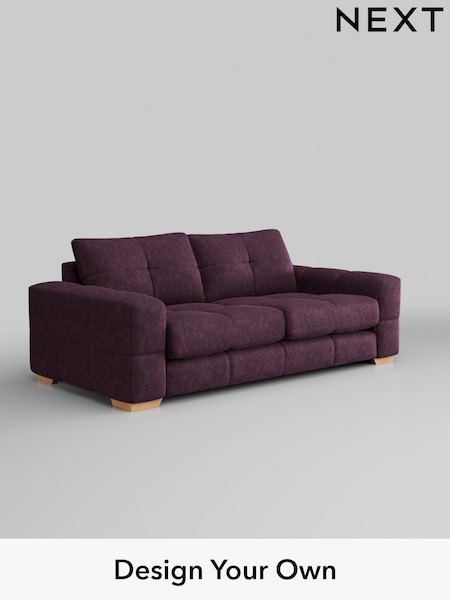 Plush Chenille/Dark Plum Purple Brooke Deep Sit (W43605) | £1,725
