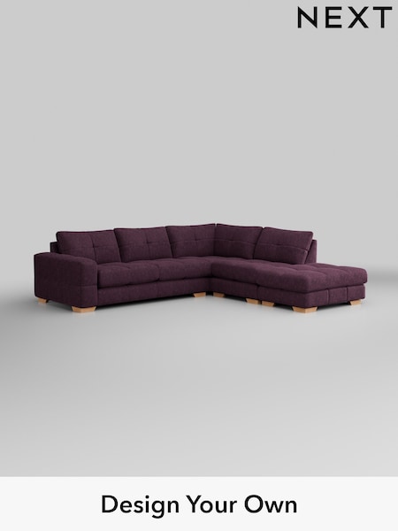 Plush Chenille/Dark Plum Purple Brooke Deep Sit (W43605) | £2,825