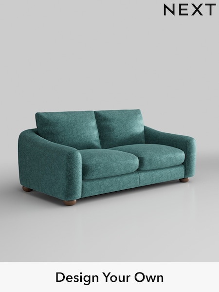 Plush Chenille/Dark Teal Green Arches (W43607) | £1,225