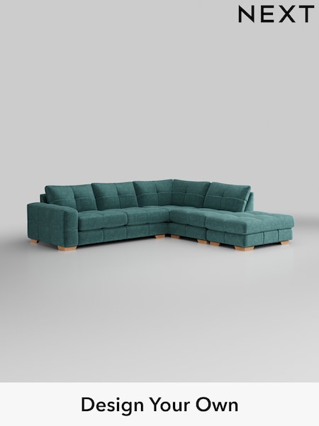 Plush Chenille/Dark Teal Green Brooke Deep Sit (W43608) | £2,825