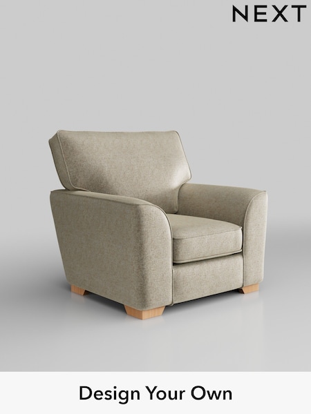 Plush Chenille/Light Natural Stamford Grand Relaxed Sit (W43610) | £799