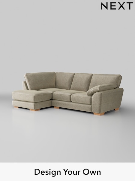 Plush Chenille/Light Natural Stamford Grand Relaxed Sit (W43610) | £2,375