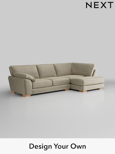 Plush Chenille/Light Natural Stamford Grand Relaxed Sit (W43610) | £2,525