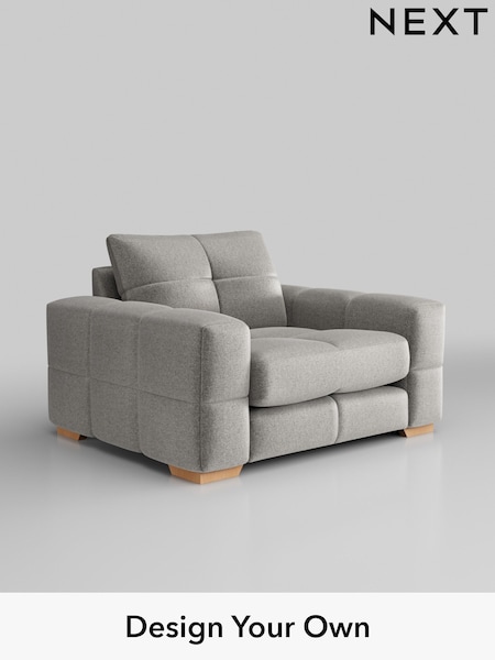 Plush Chenille/Light Grey Brooke Deep Sit (W43613) | £1,325
