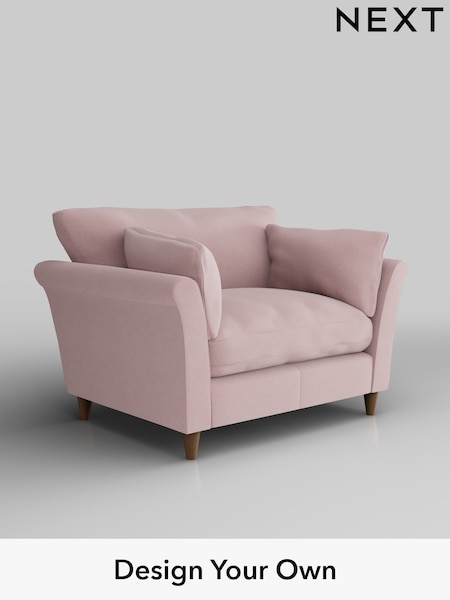 Natural Mix/Light Rose Pink Hartley Relaxed Sit (W43659) | £1,125