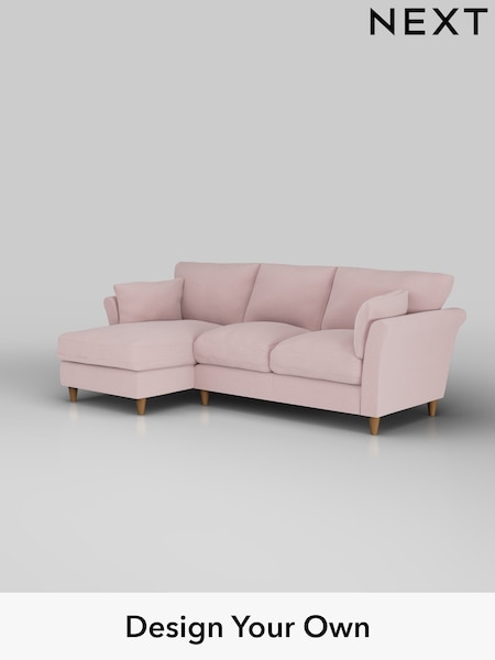 Natural Mix/Light Rose Pink Hartley Relaxed Sit (W43659) | £1,999