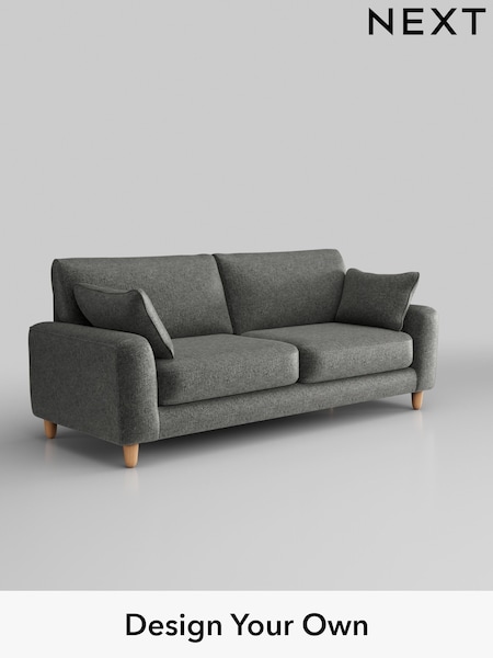 Plush Chenille/Dark Grey Campbell (W43660) | £1,275