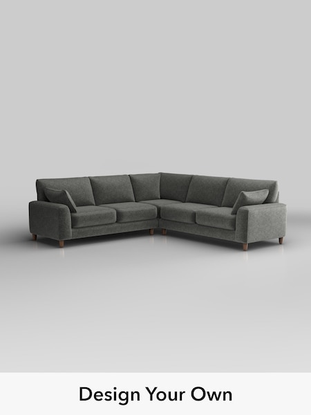 Plush Chenille/Dark Grey Campbell (W43660) | £2,350