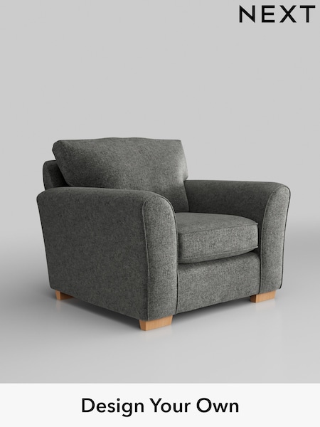 Plush Chenille/Dark Grey Michigan Ii (W43664) | £625
