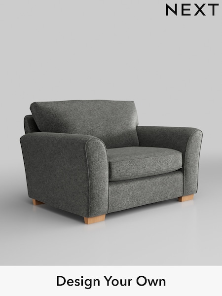 Plush Chenille/Dark Grey Michigan Ii (W43664) | £725