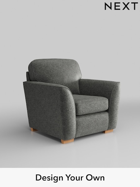 Plush Chenille/Dark Grey Malvern (W43668) | £625
