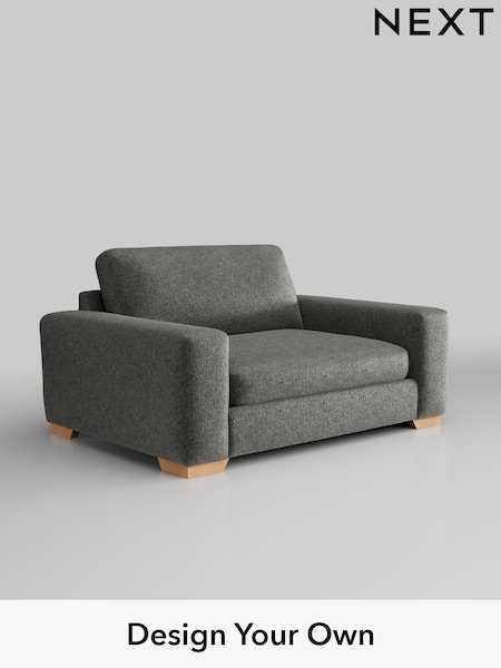 Plush Chenille/Dark Grey Houghton Deep Sit (W43670) | £1,175