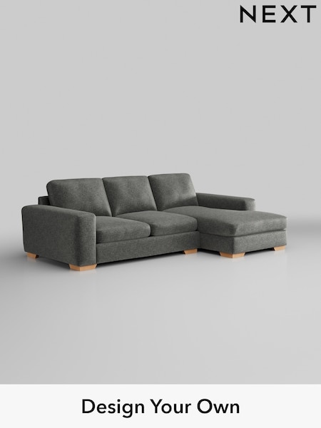 Plush Chenille/Dark Grey Houghton Deep Sit (W43670) | £2,050
