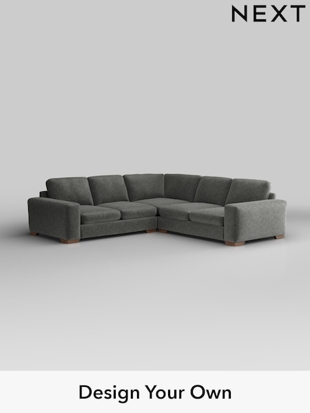 Plush Chenille/Dark Grey Houghton Deep Sit (W43670) | £2,775