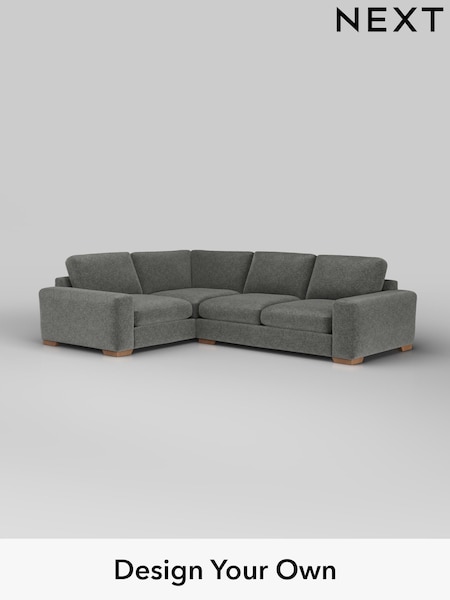 Plush Chenille/Dark Grey Houghton Deep Sit (W43670) | £2,575