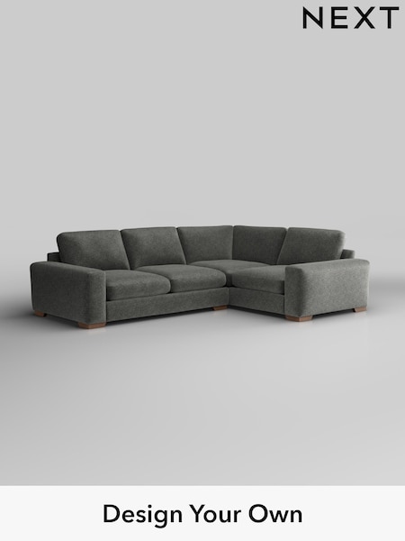 Plush Chenille/Dark Grey Houghton Deep Sit (W43670) | £2,575