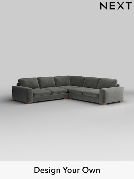 Plush Chenille/Dark Grey Houghton Deep Sit (W43670) | £2,875