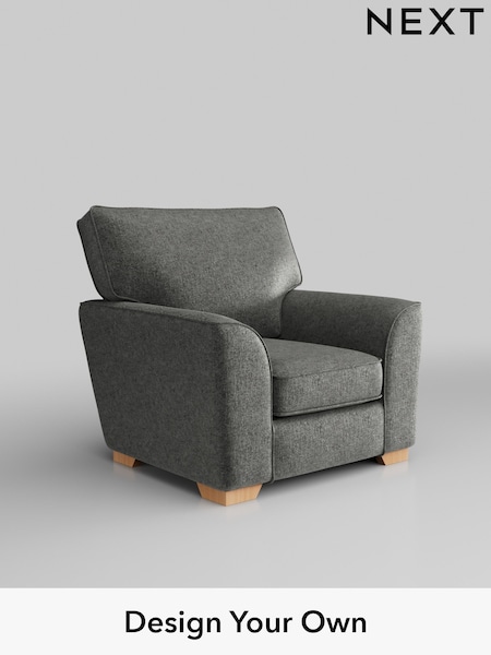 Plush Chenille/Dark Grey Stamford (W43672) | £750