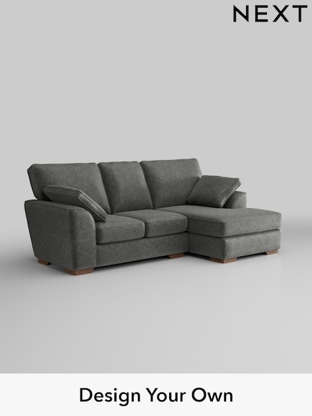 Plush Chenille/Dark Grey Stamford (W43672) | £1,699