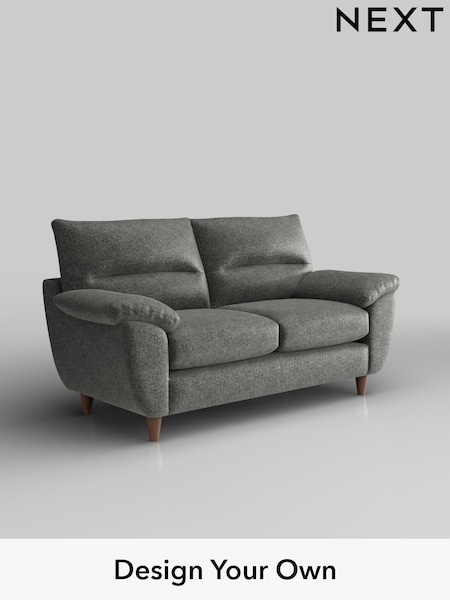 Plush Chenille/Dark Grey Elliot Highback (W43676) | £1,075