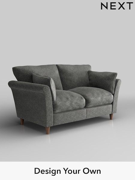 Plush Chenille/Dark Grey Hartley Relaxed Sit (W43677) | £1,075