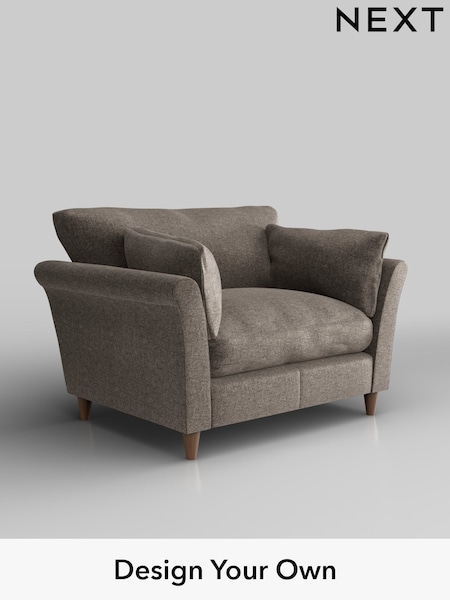Plush Chenille/Mink Brown Hartley Relaxed Sit (W43679) | £1,025