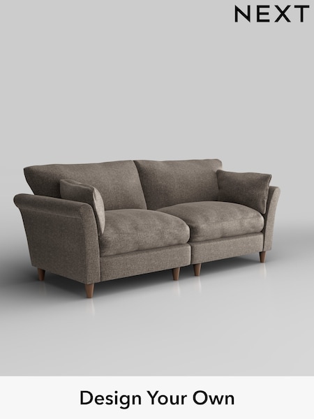 Plush Chenille/Mink Brown Hartley Relaxed Sit (W43679) | £1,375