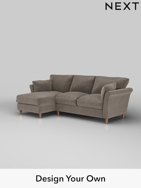 Plush Chenille/Mink Brown Hartley Relaxed Sit (W43679) | £1,899