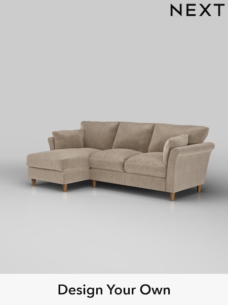 Plush Chenille/Mid Natural Hartley Relaxed Sit (W43683) | £1,899