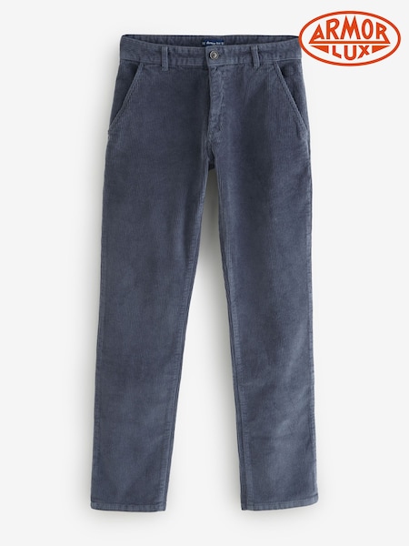Armor Lux Blue Heritage Velvet Chinos (W43701) | £105